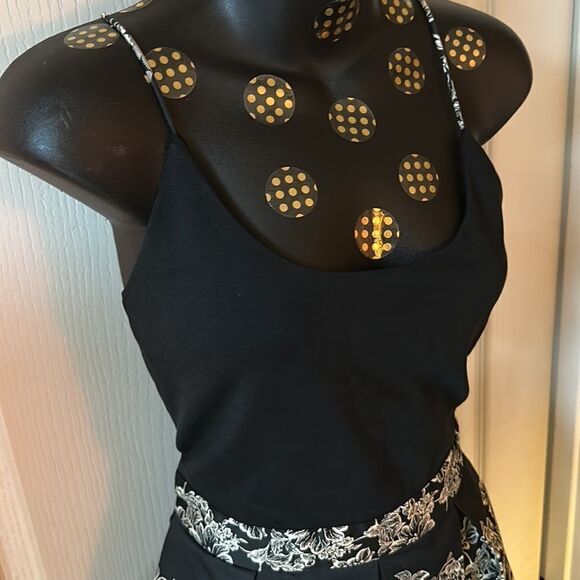 ALICE + Olivia Madison Pleated Fit & Flare MiniDress Block Art Festival NEW - Picture 12 of 12